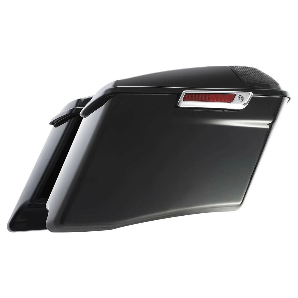4" Stretched Extended Hard Saddlebags for Harley Touring CVO Glide (2014–2024)