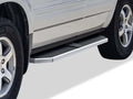 6" Polished Side Step Bars for Honda Pilot Acura MDX (2003–2008)