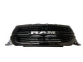 Front Upper Bumper Grille for RAM 1500 (2019–2024) Black Metallic