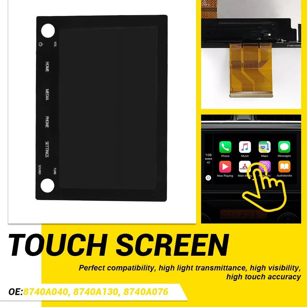 8" LCD Touch Screen Radio 8740A076 for Mitsubishi Outlander (2020–2022)