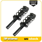 2X Front Complete Struts Shocks Coil Springs for VW Beetle Golf Jetta