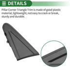 Front Left Side Door Pillar Window Trim for Honda Civic (2012–2015) No. 75495TR0A01