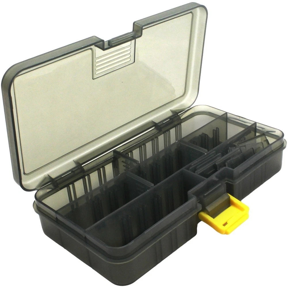 Fishing Box for Lures Hooks Accessories with Sealed Lock and Hanging Loop