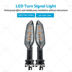LED Turn Signal Light for Yamaha MT-01 MT-03 MT-25 MT-10 MT-07 MT-09 (2001–2023)