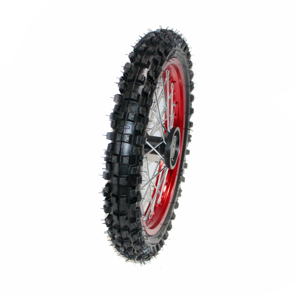 15mm Axle for PIT PRO Dirt Bike (14" Front Wheel Rim, Knobby Tyre)