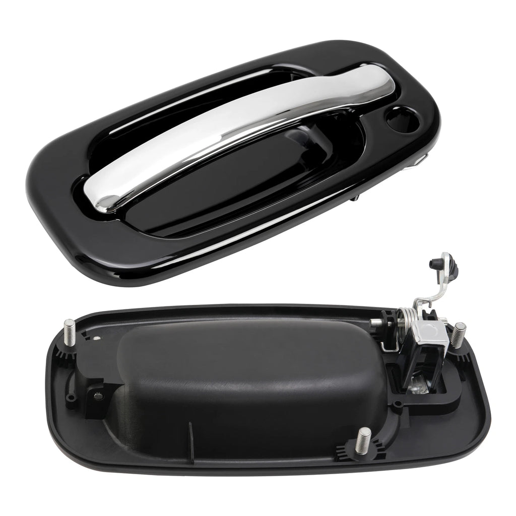 Set of 2 Chrome Front Exterior Door Handles for Chevrolet Silverado 1500 (1999–2006)