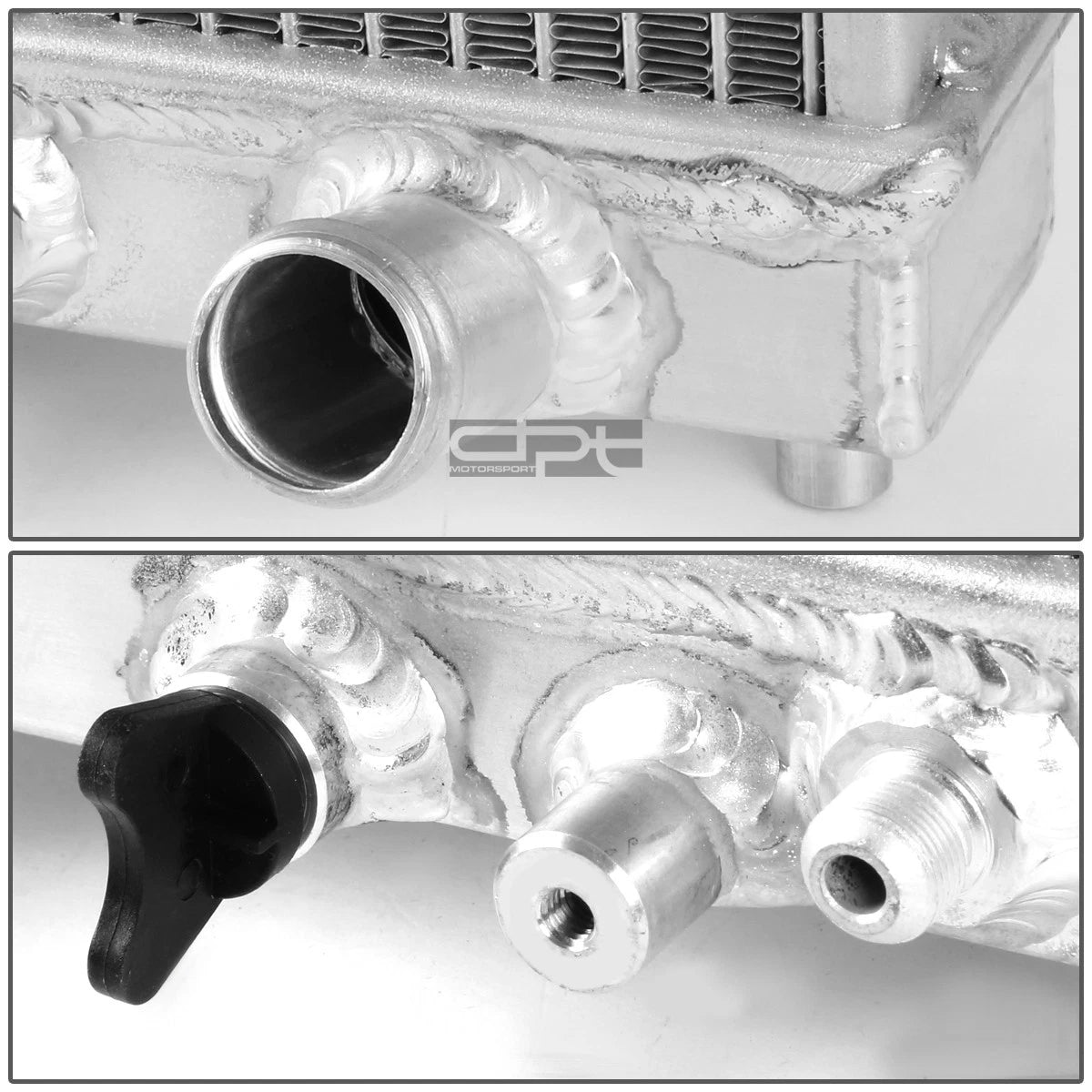 3-Row Aluminum Racing Radiator for Honda Civic CRX Del Sol Integra