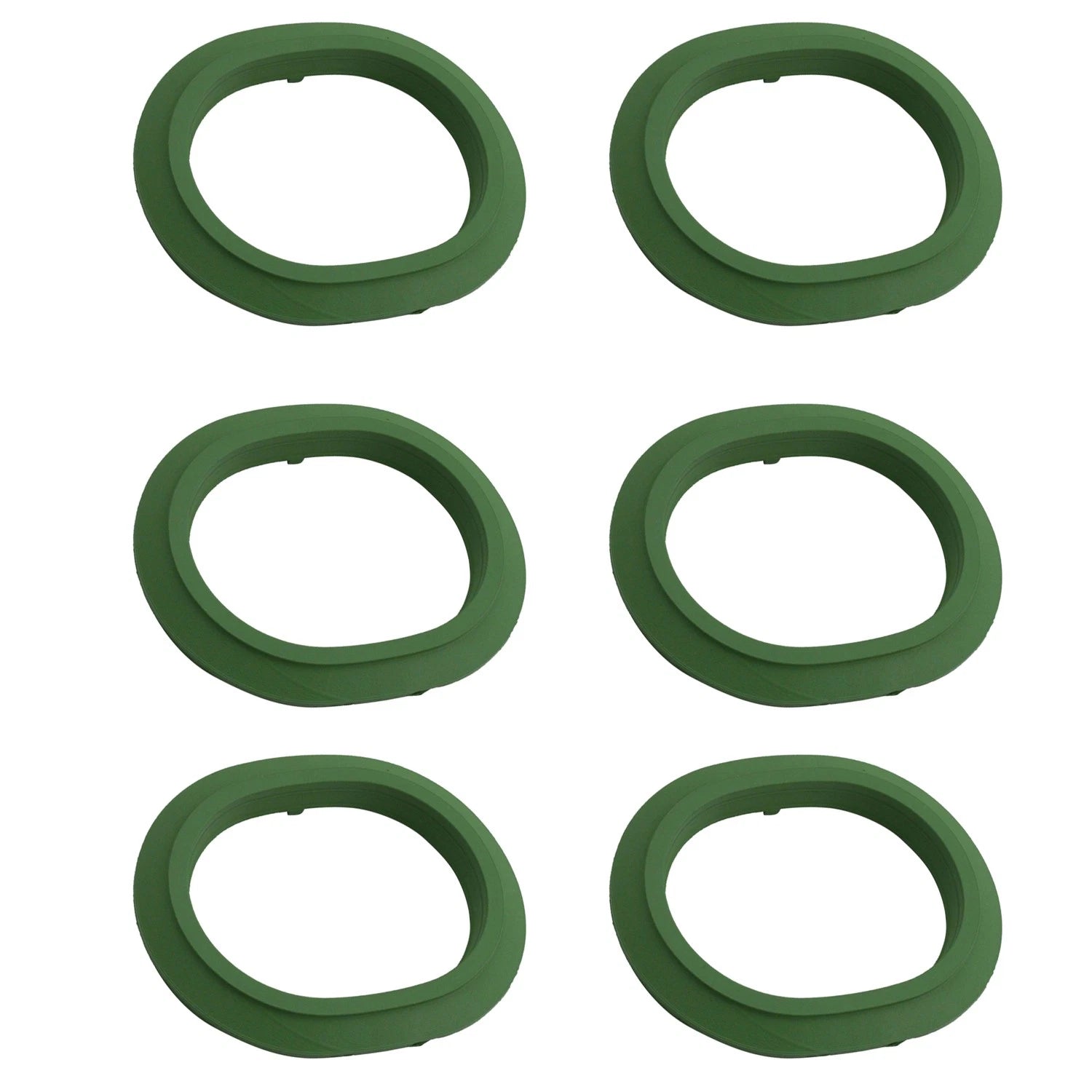 Set of 6 Engine Intake to Exhaust Gaskets for Mercedes X166 GLE350 ML350