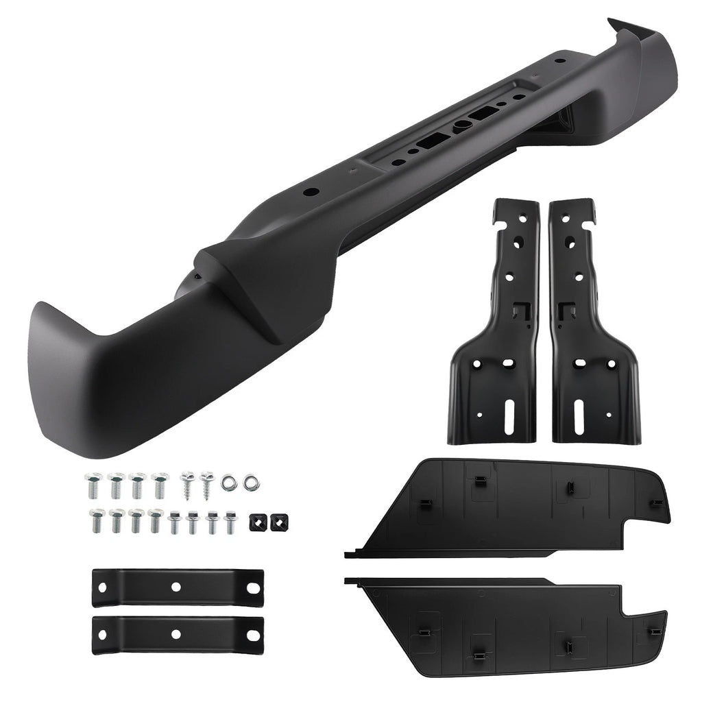 Black Steel Rear Bumper Assembly for Chevrolet Colorado (2008–2012) 20814972