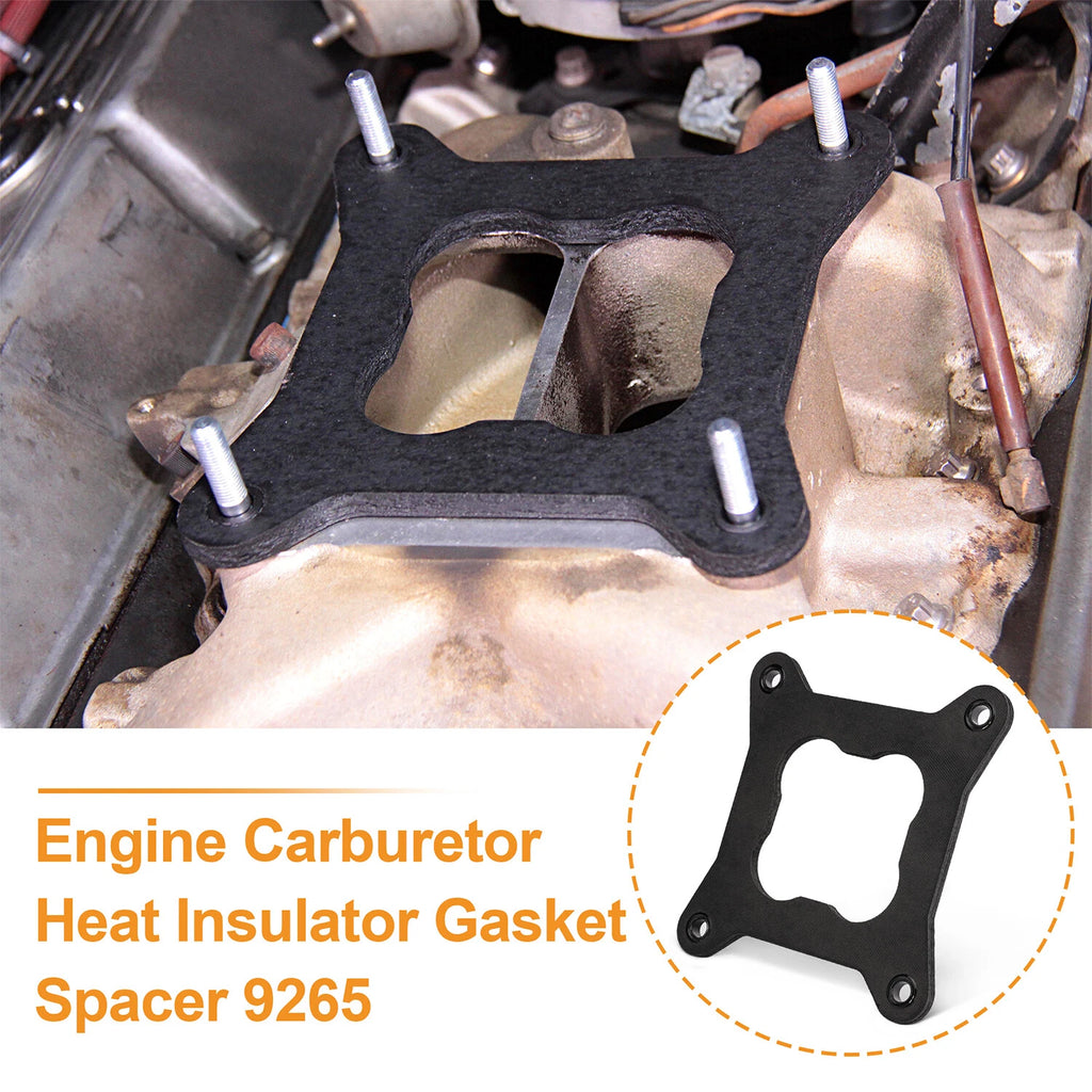 Carburetor Heat Insulator Gasket 9265 for Edelbrock Square Bore