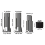 M14 Nut Chuck for Engraving Machine (14–18 Inch, 6mm Collet Size)