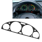 Carbon Fiber Dashboard Gauge Panel Cover for BMW 3 Series E46 (1998-2005)