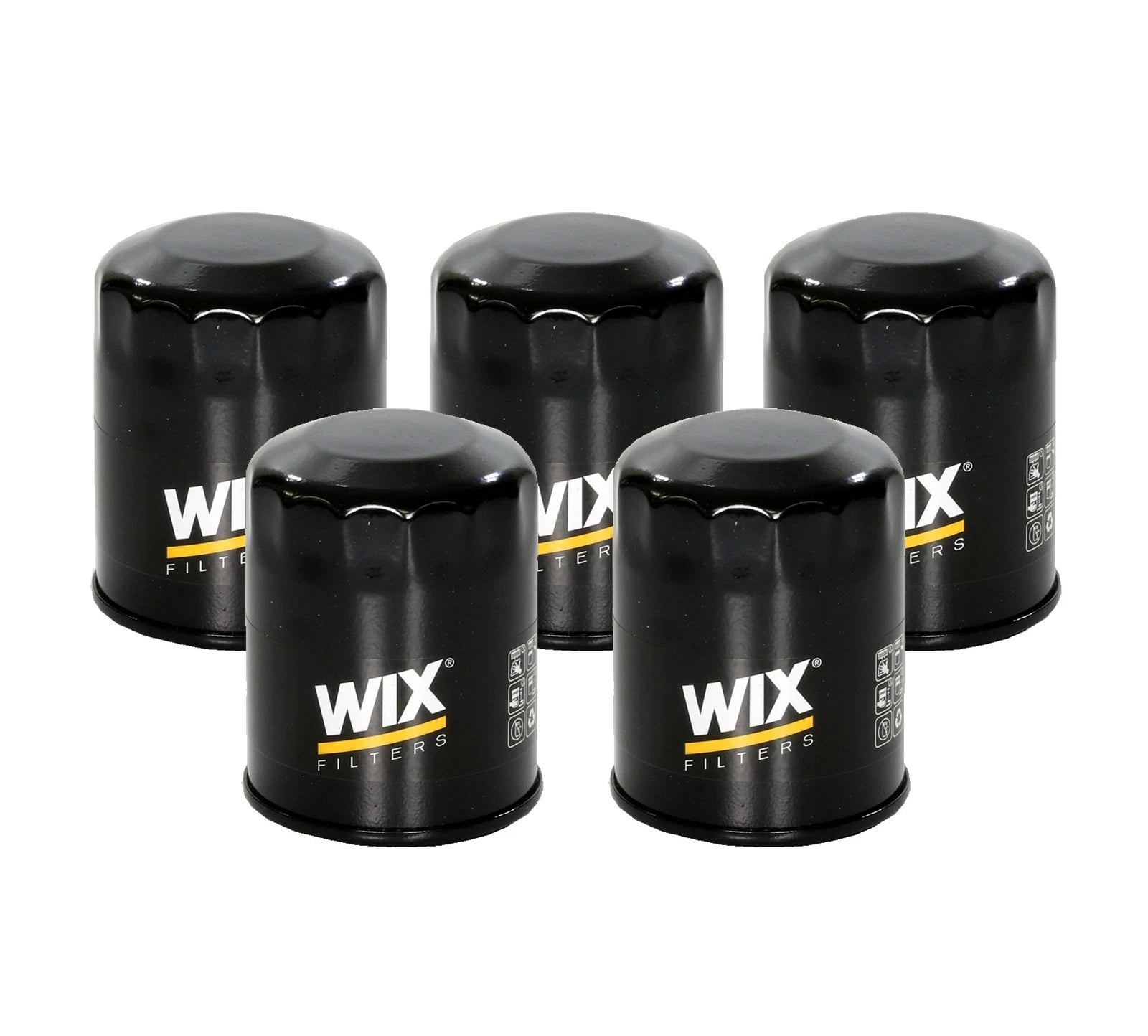 Set of 5 Engine Oil Filters for Chevy Lexus Pontiac Suzuki Toyota L4