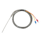 Thermocouple Probe J Type 90 x 1.5mm 2M for Accurate Temperature Readings