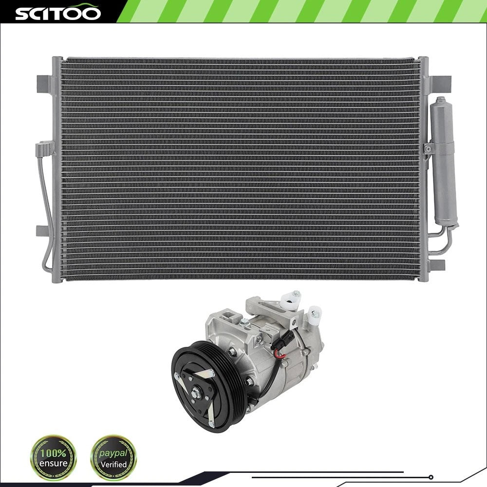 Condenser and Compressor for Nissan Altima (2007–2012)