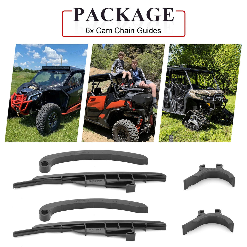 2X Cam Timing Chain Guide Kit for Can-Am Defender Traxter HD8 (2016–2023) 420436015