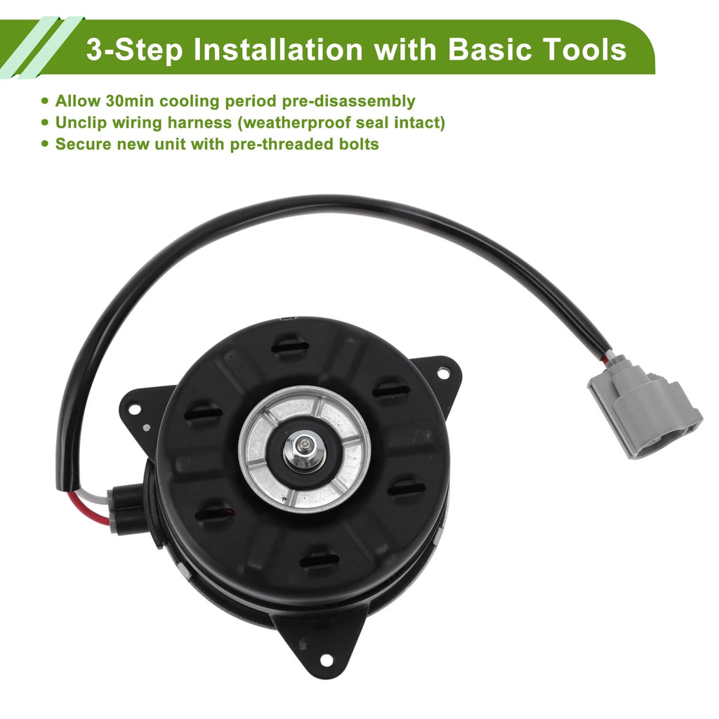 Radiator Fan Motor for Toyota Sienna (2011–2016) No. 1636331160