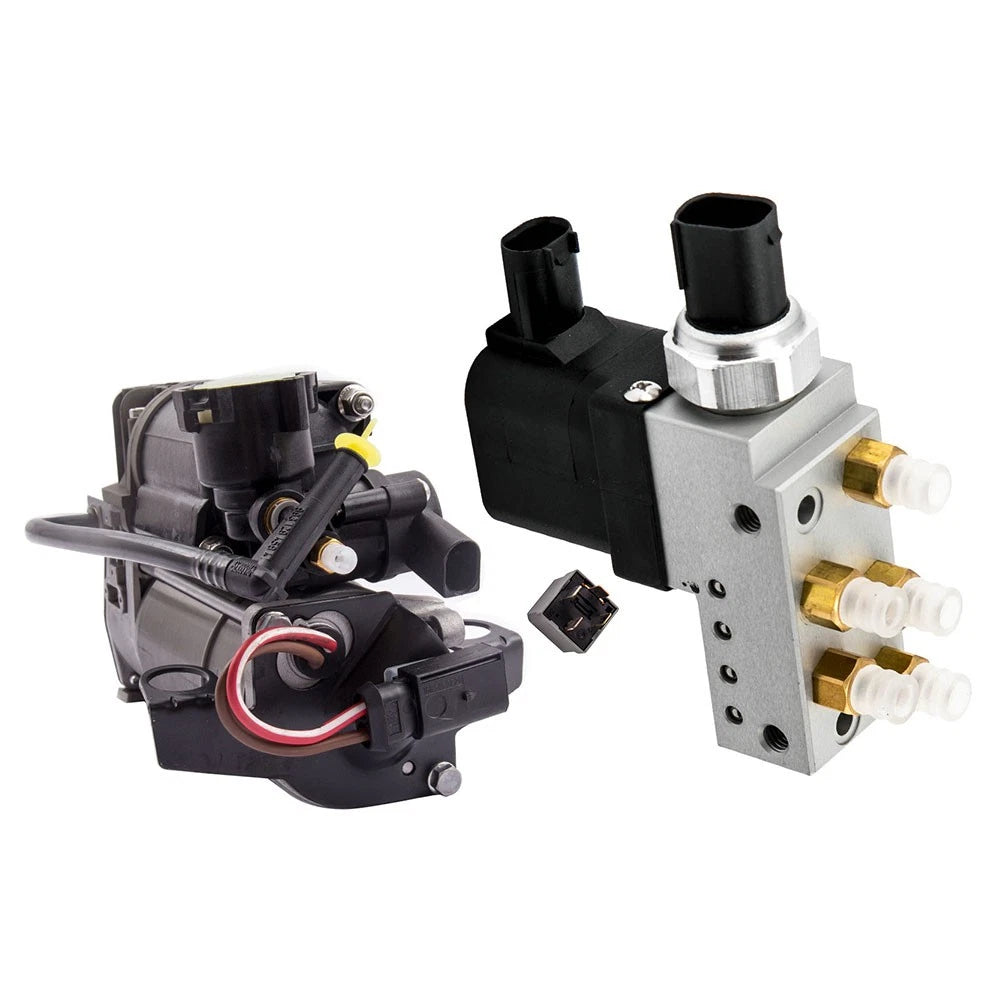 Air Suspension Compressor Pump & Valve Block for Mercedes W219 (2006-2010)