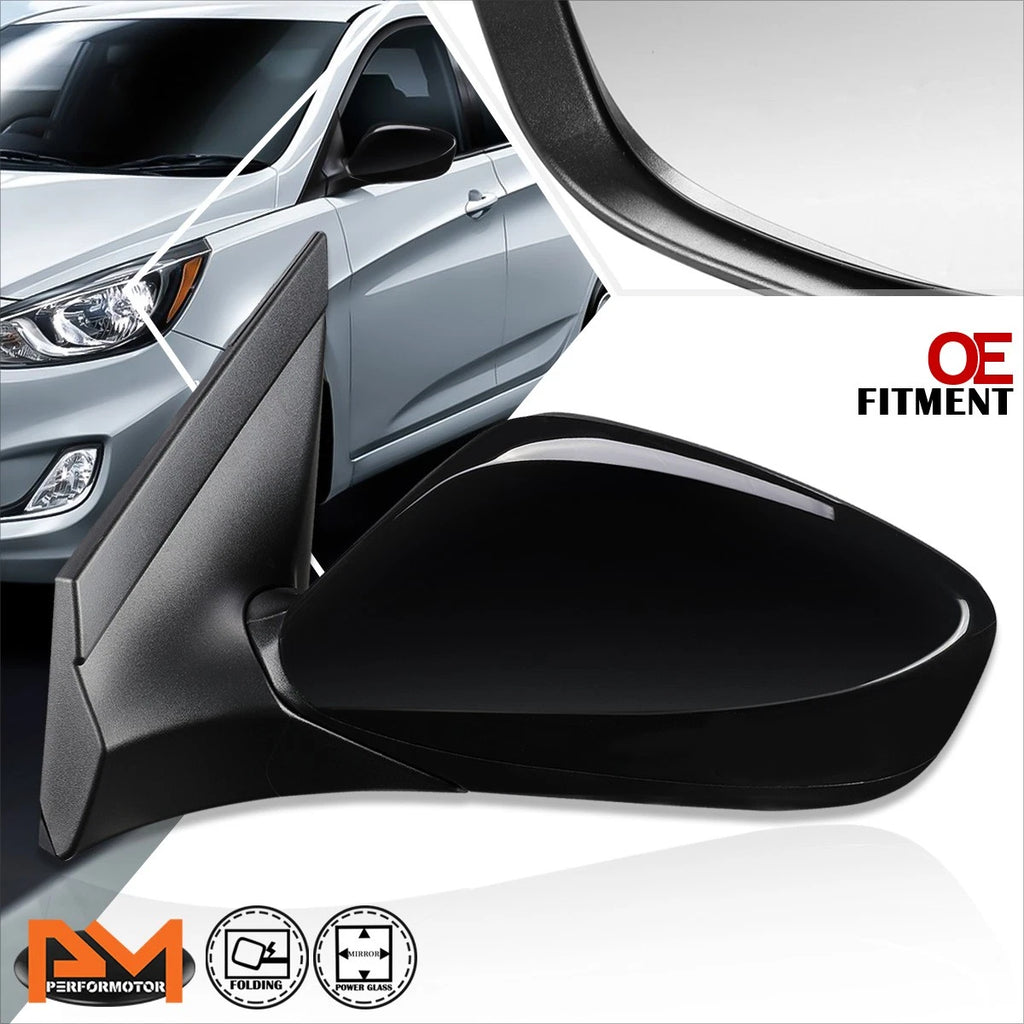Powered Side Rear View Mirror for Hyundai Accent (2012–2017) LH