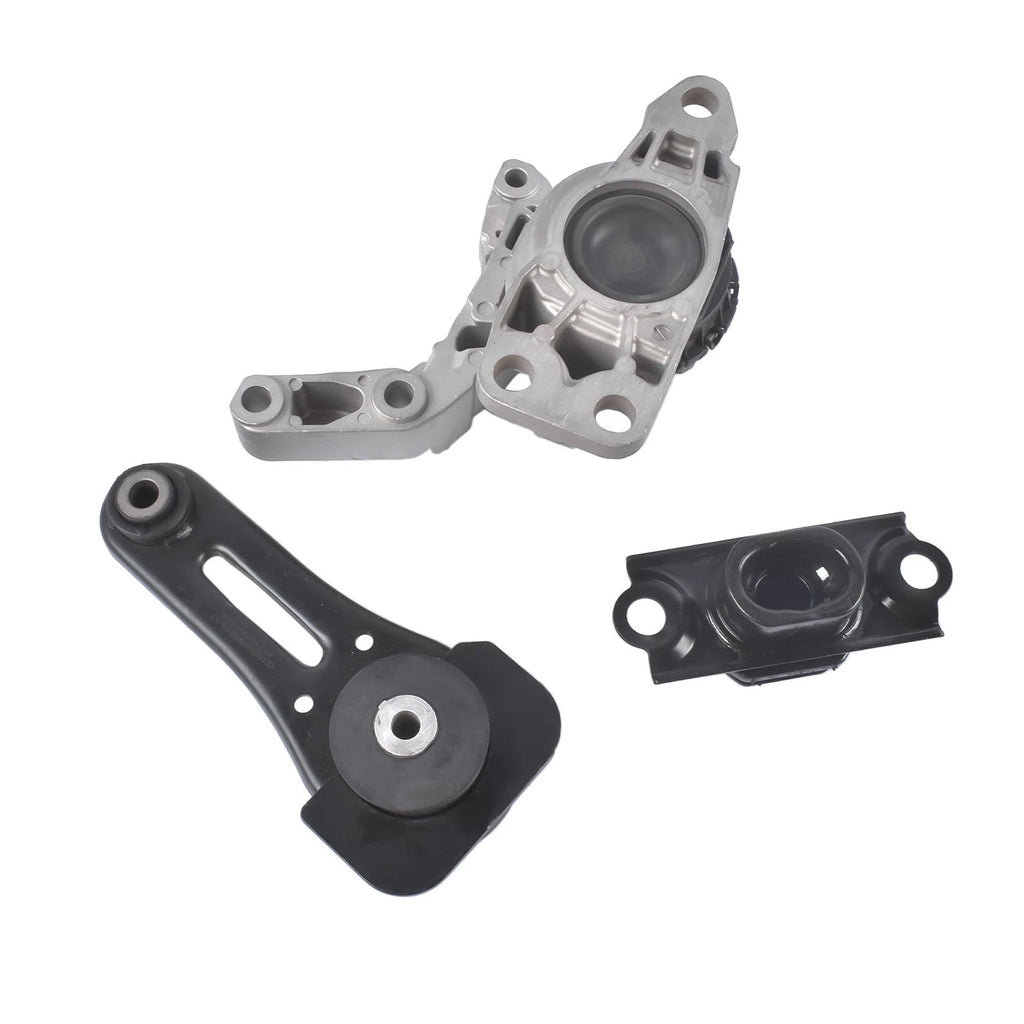 3X Engine Motor & Auto Trans Mount Kit for Nissan Kicks Versa (2017–2022)