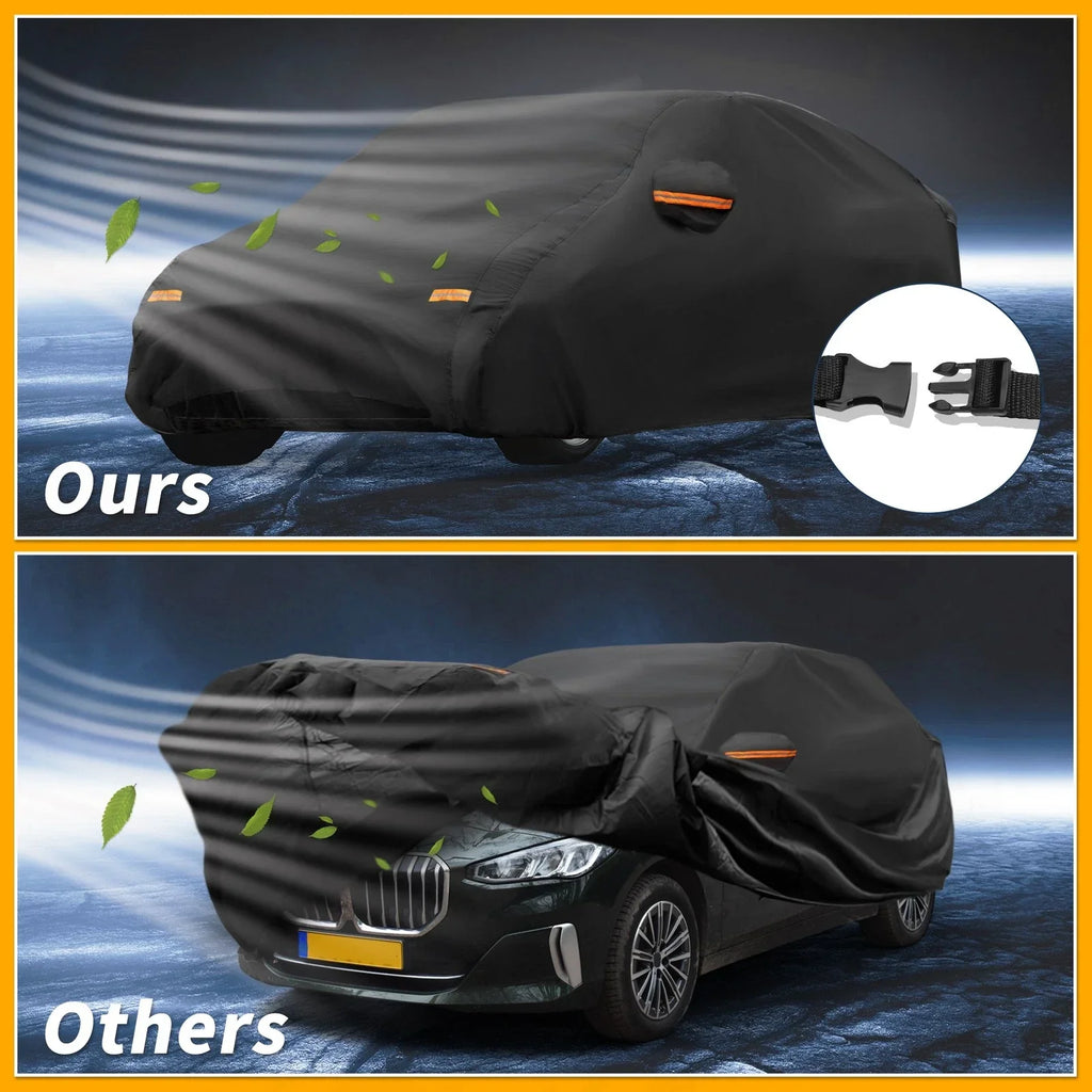 Car Cover Waterproof All Weather for BMW 2 Series Sedan 190T-PU
