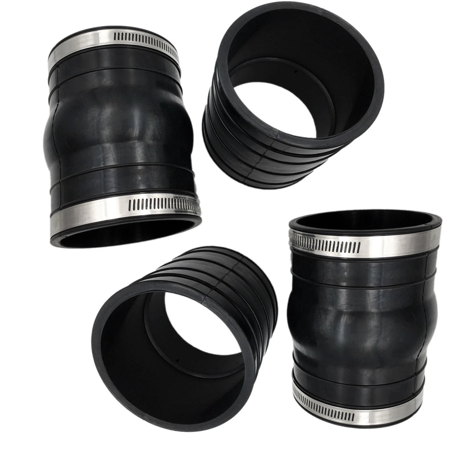 Exhaust Hose Bellows for OMC Volvo Penta 4.3 5.0 5.7 (Upper Lower Rubber)