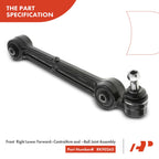 2X Front Lower Control Arm with Ball Joint for Chrysler Sebring (2001-2010)