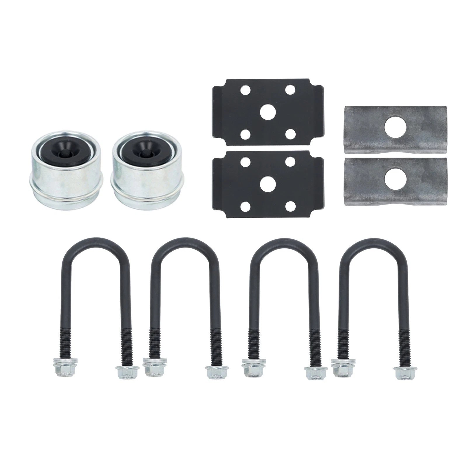 Set of 4 Trailer Axles for Light Trailers (2000 lbs Capacity)
