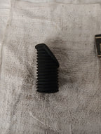 Custom Chrome Black Rubber Foot Peg for FXR