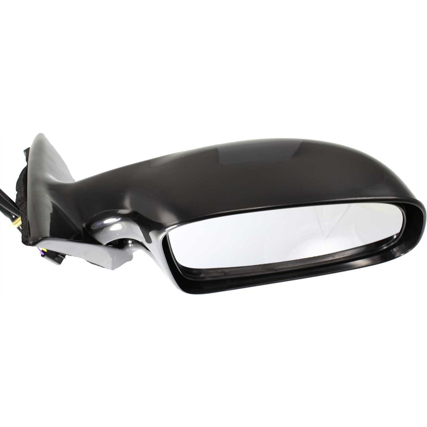 Power Side View Mirror for Pontiac Grand Am (1999–2003) Black Right RH