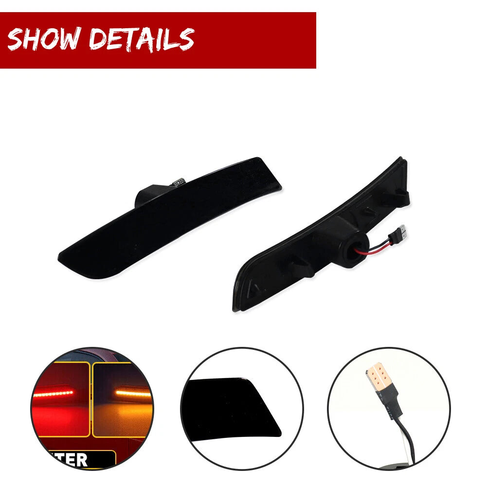 LED Side Marker Lights Kit for Chevrolet Camaro (2016–2023)