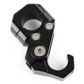 CNC 22MM 7/8" Handlebar Hook for Scooter - Helmet Luggage Bag Hanger Black