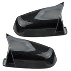 2 x Mirror Caps for BMW E60 E61 F10 F11 F01 F02 (2007-2017)