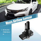Mass Airflow Sensor for Honda Accord (2008–2012) 37980-R40-A01 5 Pins Black