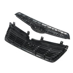 Front Upper Grille Replacement Set for Subaru Forester (2019-2021) Black Chrome