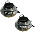 Set of 2 Timken Front Wheel Bearing and Hub Kits for Chevrolet GMC (2011–2015)