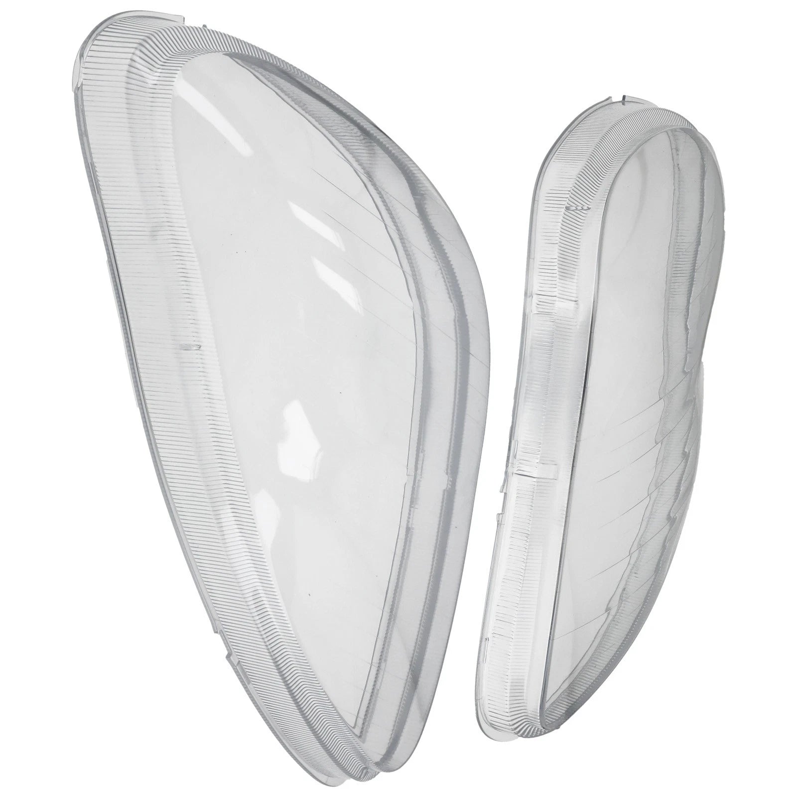 Pair Headlight Lens Cover for Mercedes Benz S-Class W220 (1998–2006)