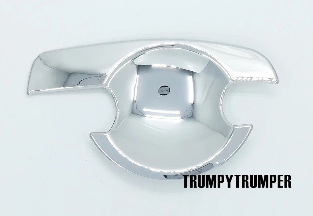 Chrome Door Handle Cover Insert Bowl Trim for Nissan Navara D40 (2005-2015)