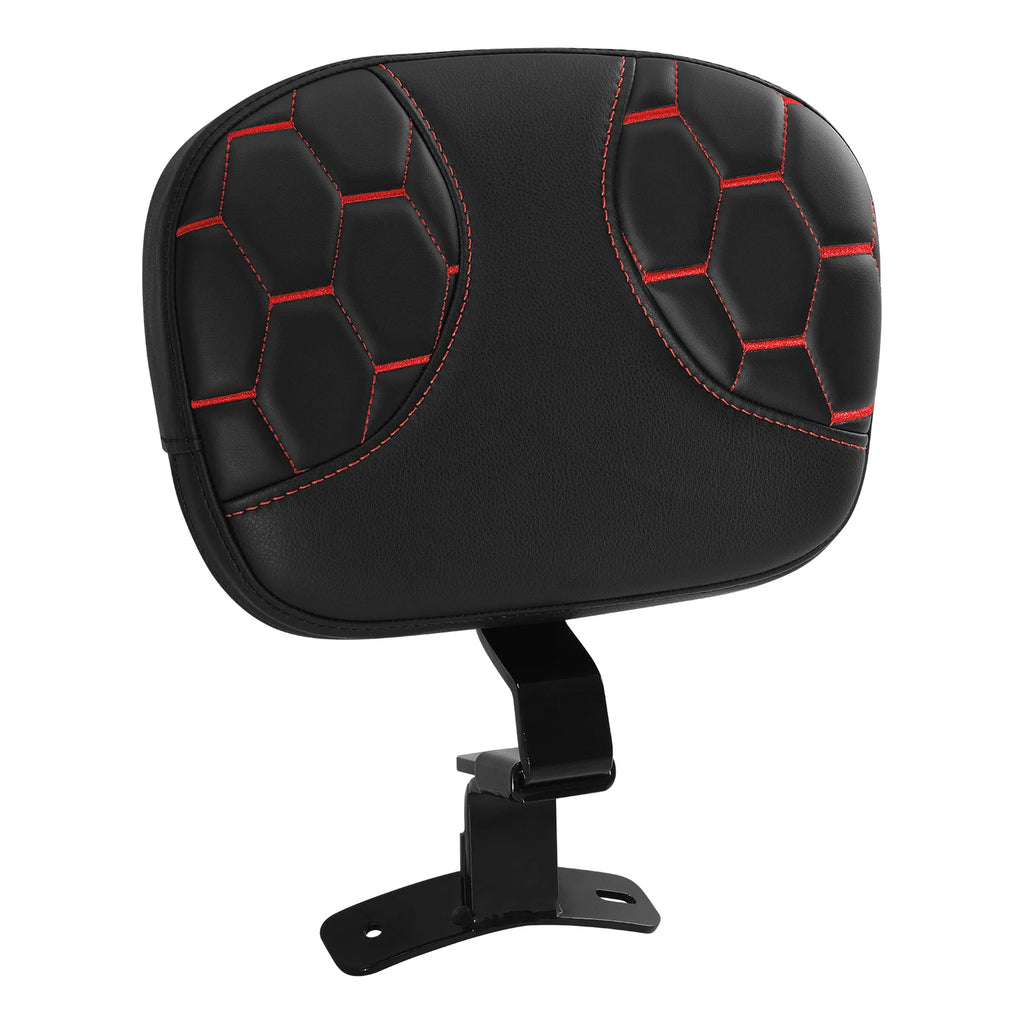 Backrest Pad for Harley Electra Glide, Street Glide (2009–2023) Black/Red