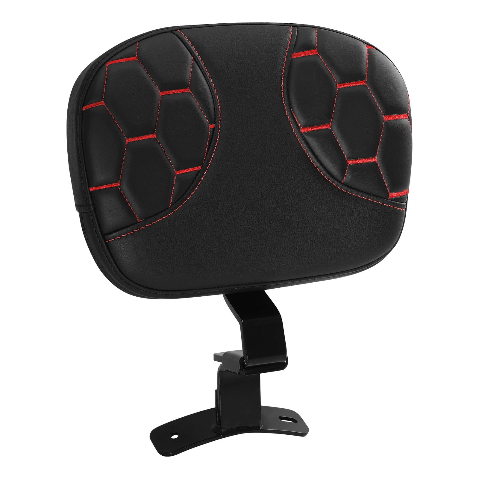 Backrest Pad for Harley Electra Glide, Street Glide (2009–2023) Black/Red