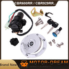 Ignition Switch Fuel Gas Cap Seat Lock Key for Honda CBR600F4/F4i (2001–2006)