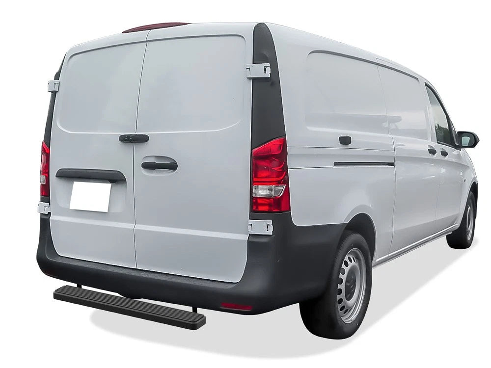 iBoard Rear Step Bar for Mercedes-Benz Metris (2016-2023) Matte Black