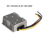 DC Converter 12V/24V to 5V Step Down Reducer 10A for Golf Cart