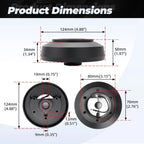 Steering Wheel Short Hub Adapter for Dodge Ram 1500 2500 3500