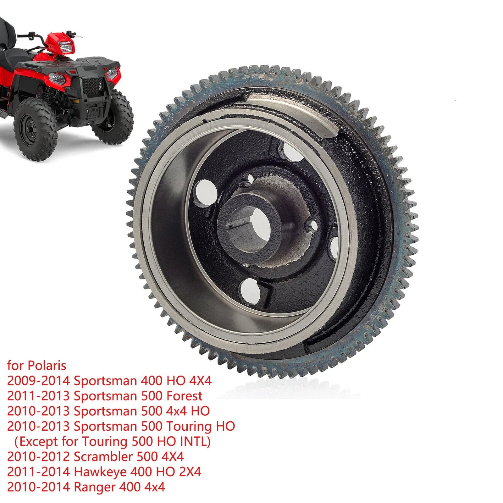 Magneto Rotor Flywheel for Polaris Ranger Scrambler Sportsman (2000-2014)