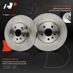 Front Disc Brake Rotors for Buick Encore (2013–2021) Chevy Trax (2013–2022)