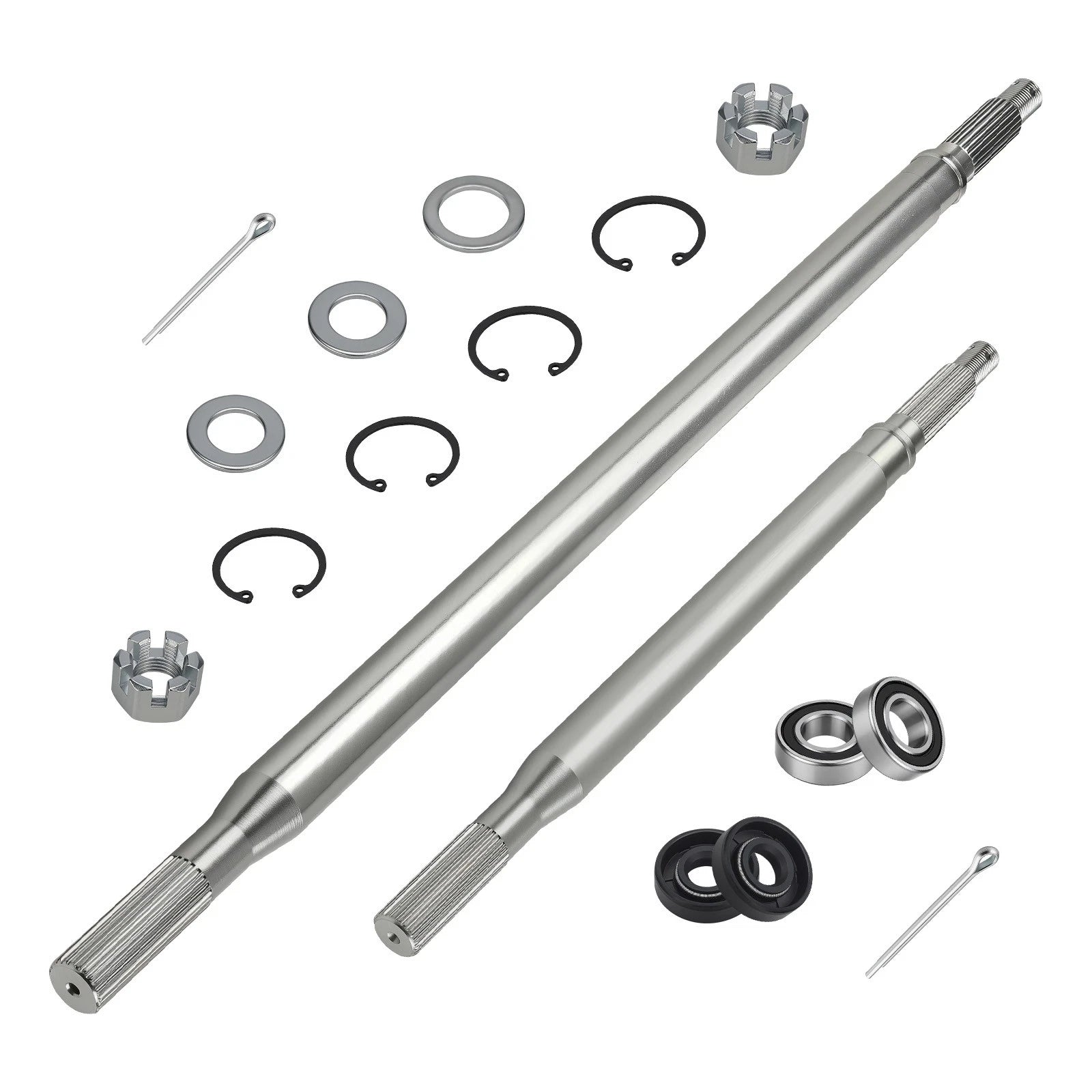 Rear Axle Shaft Set for EZGO RXV Electric Golf Cart (2008–Present)