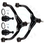 Set of 4 Front Upper Control Arms with Ball Joints for Jeep Liberty Dodge Nitro (2008–2011)