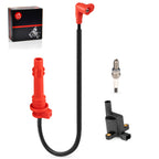 Ignition Coil & Spark Plug Wire Cap for Polaris Sportsman Ranger RZR (2015–2023)