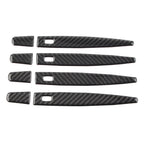 Set of 8 Carbon Fiber Outer Door Handle Cover Trim for Chevrolet Equinox (2018–2021)